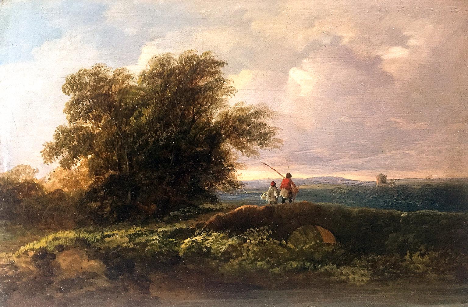 Circle of James Arthur O'Connor (1792-1841). O'Connor was one of the most respected Irish landscape artists of the early 19th century, he was often compared to John Constable as well as being dubbed the Constable of Ireland. His works are well
