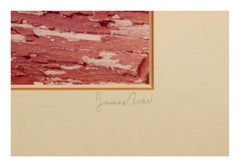"Flaking Red, " Photograph signed by James Auer