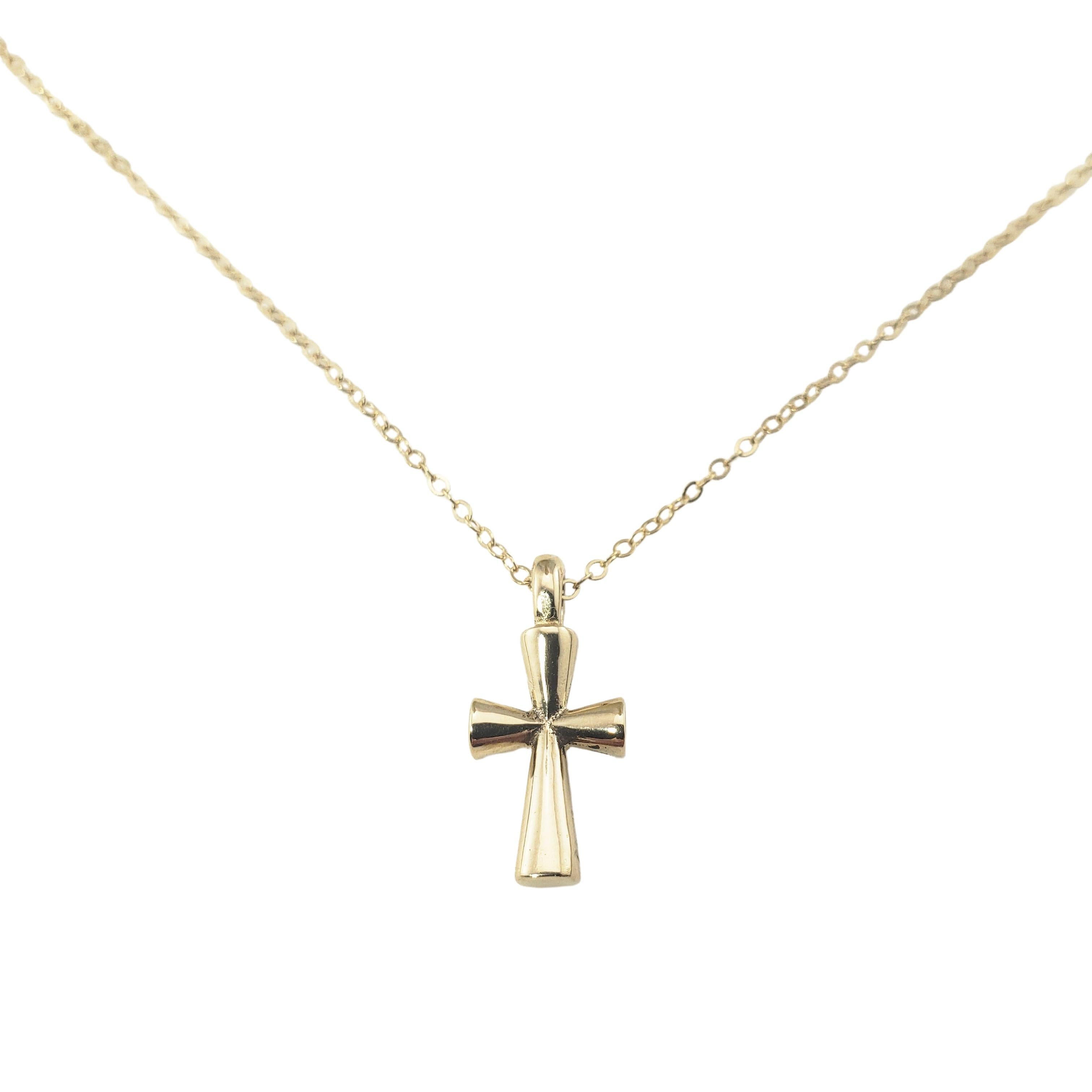 gold cross necklace james avery