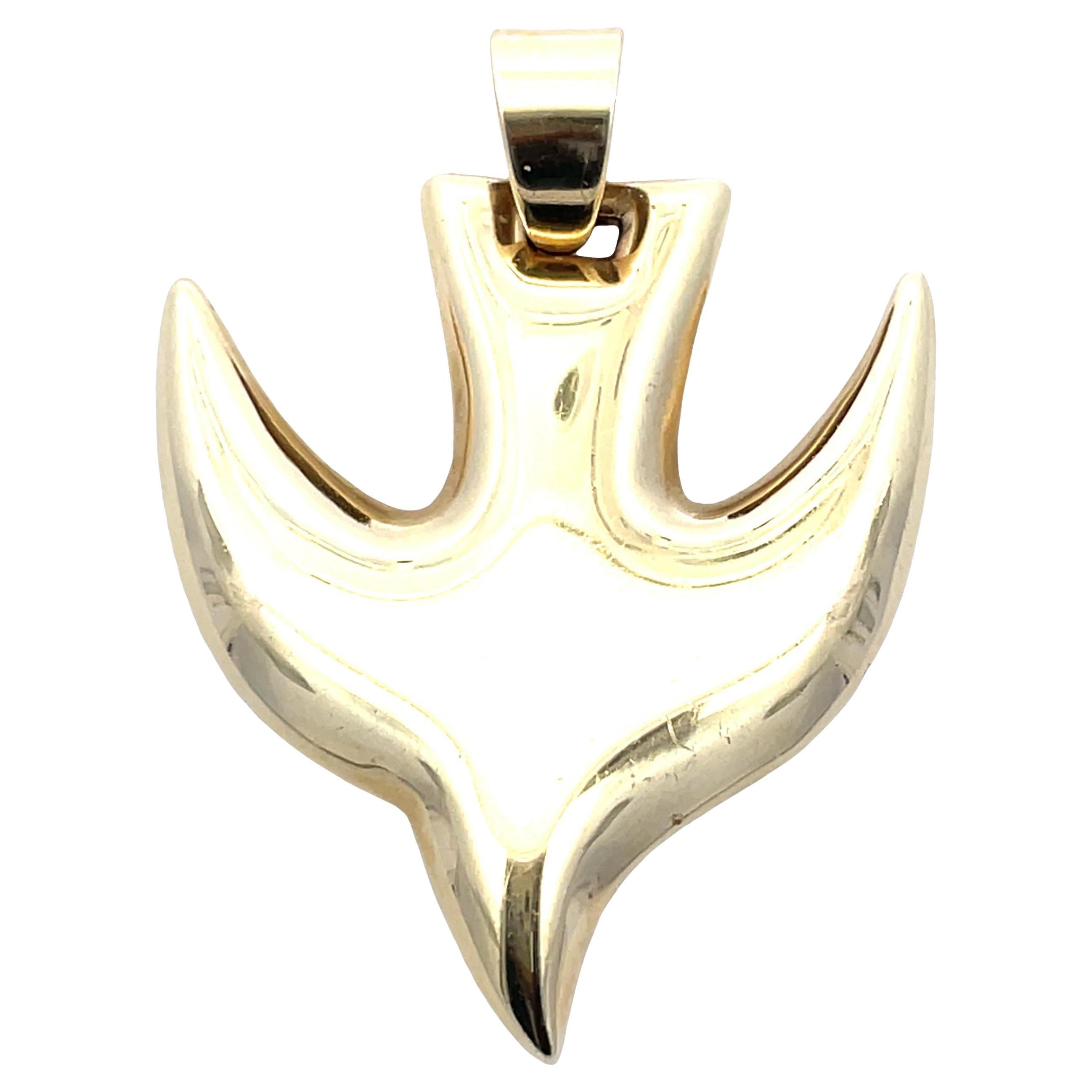 Colgante/dije de pájaro James Avery de oro amarillo de 14 quilates en venta