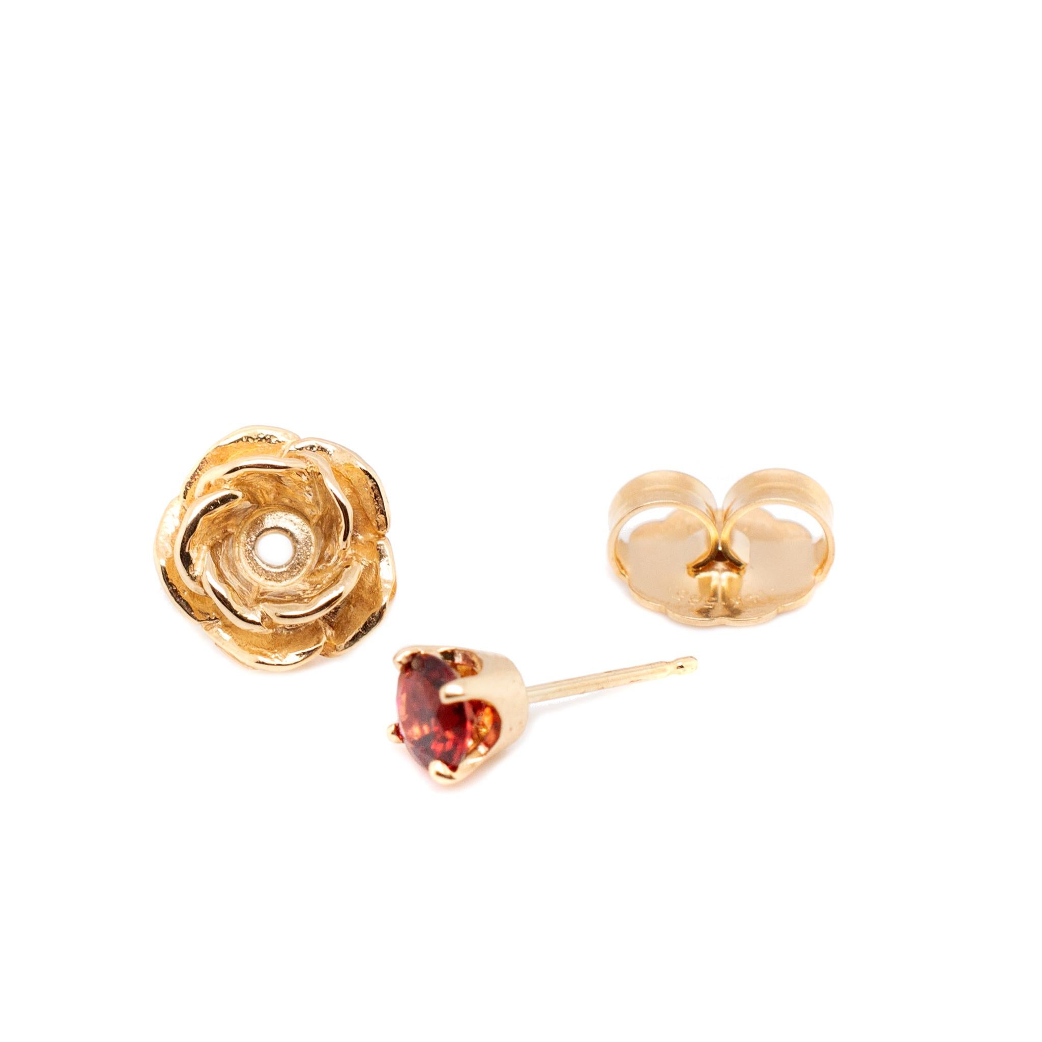 rose earrings james avery