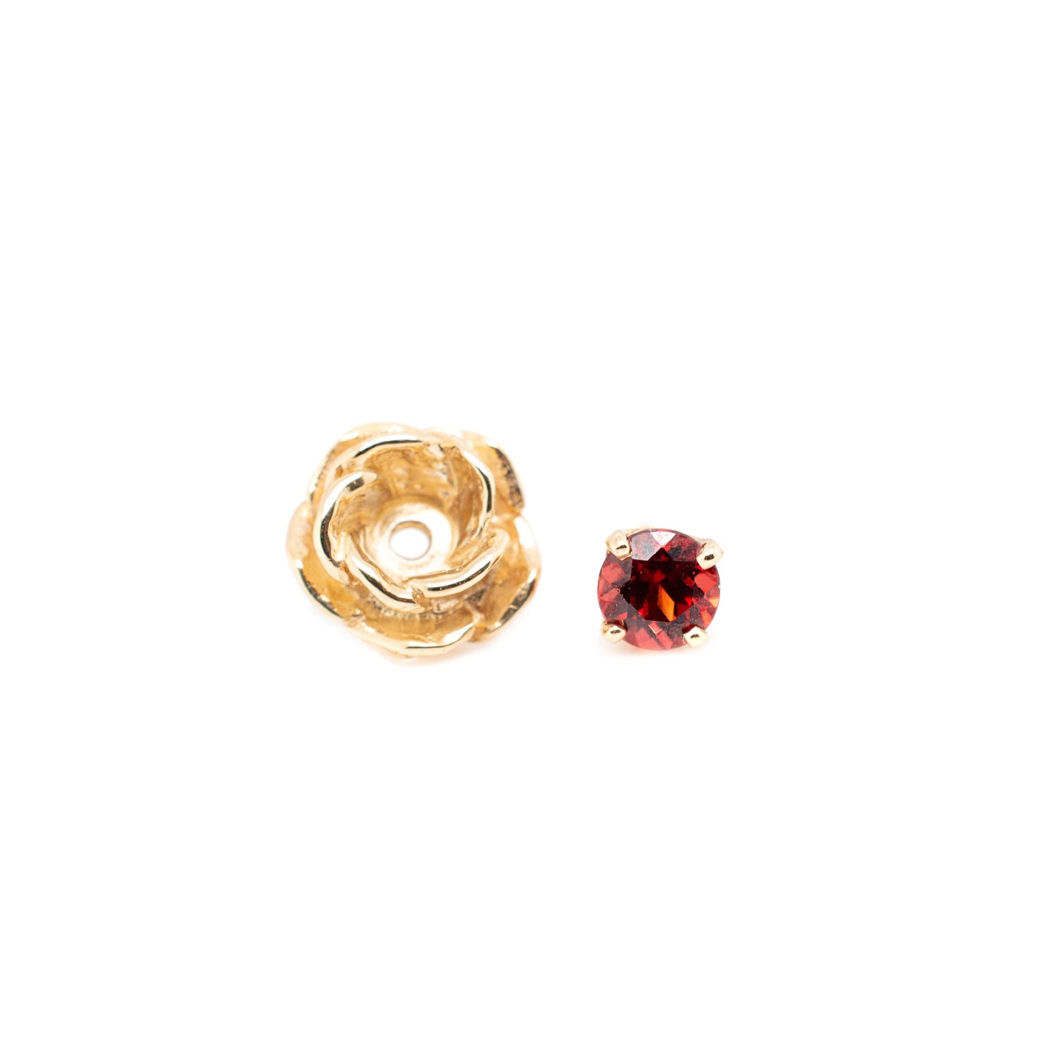 james avery rose earrings