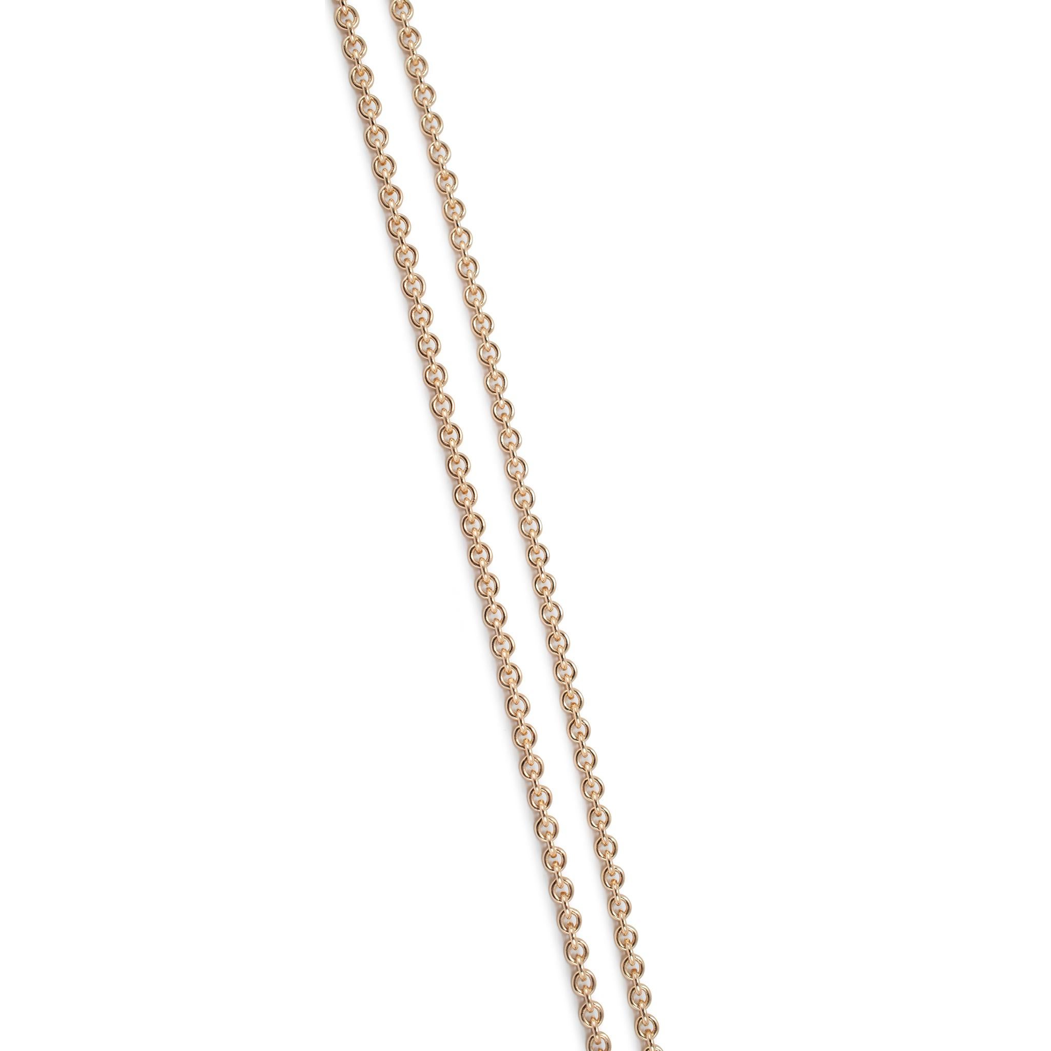 James Avery 14K Yellow Gold Heavy Cable Chain Necklace In Excellent Condition For Sale In Houston, TX