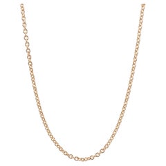 James Avery 14K Yellow Gold Heavy Cable Chain Necklace