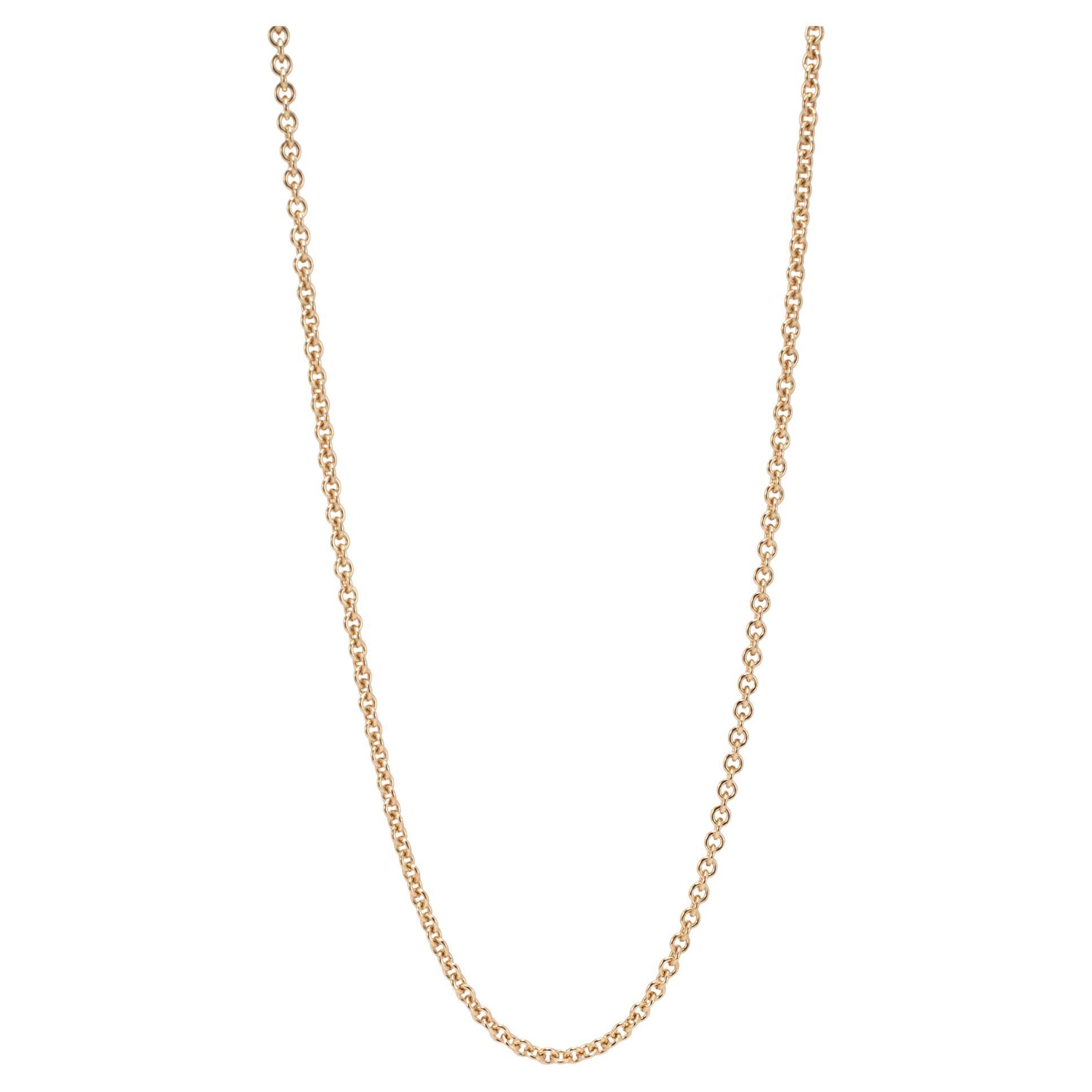 James Avery 14K Yellow Gold Heavy Cable Chain Necklace