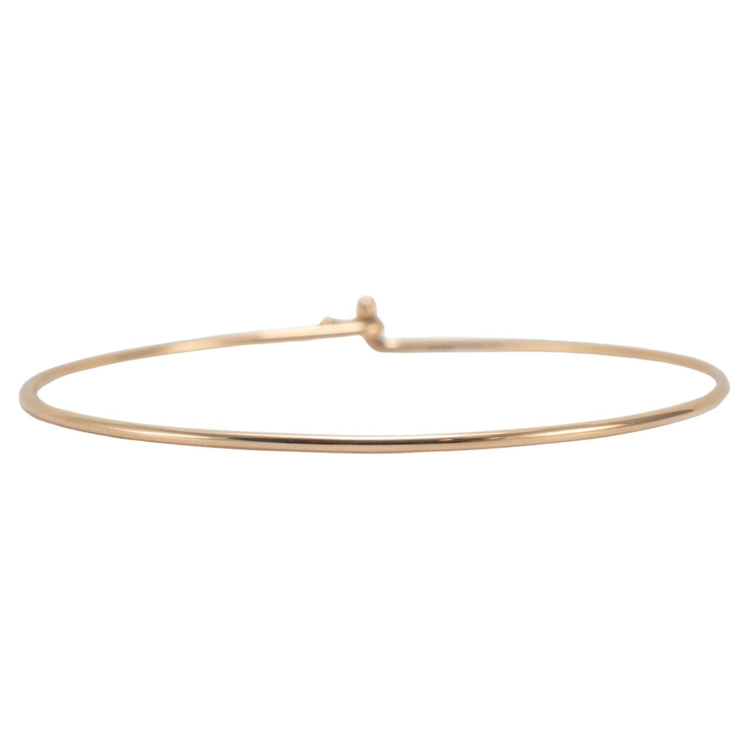 Pulsera brazalete con gancho grande James Avery de oro amarillo de 14 quilates en venta
