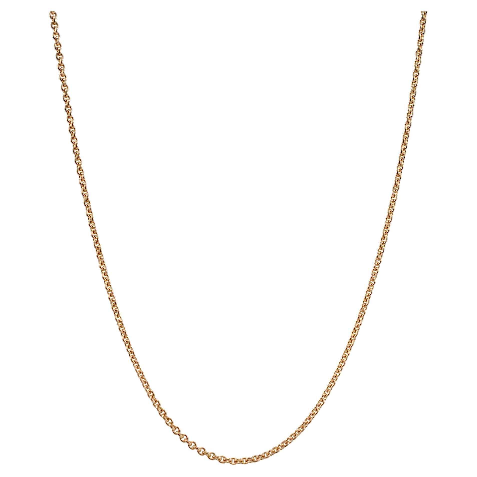James Avery 14K Gelbgold Helle Kabelkette Halskette