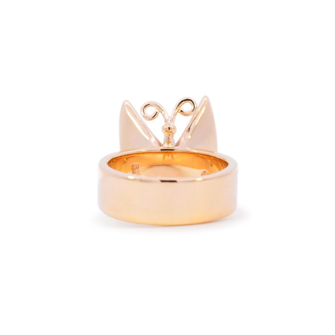 james avery gold butterfly ring