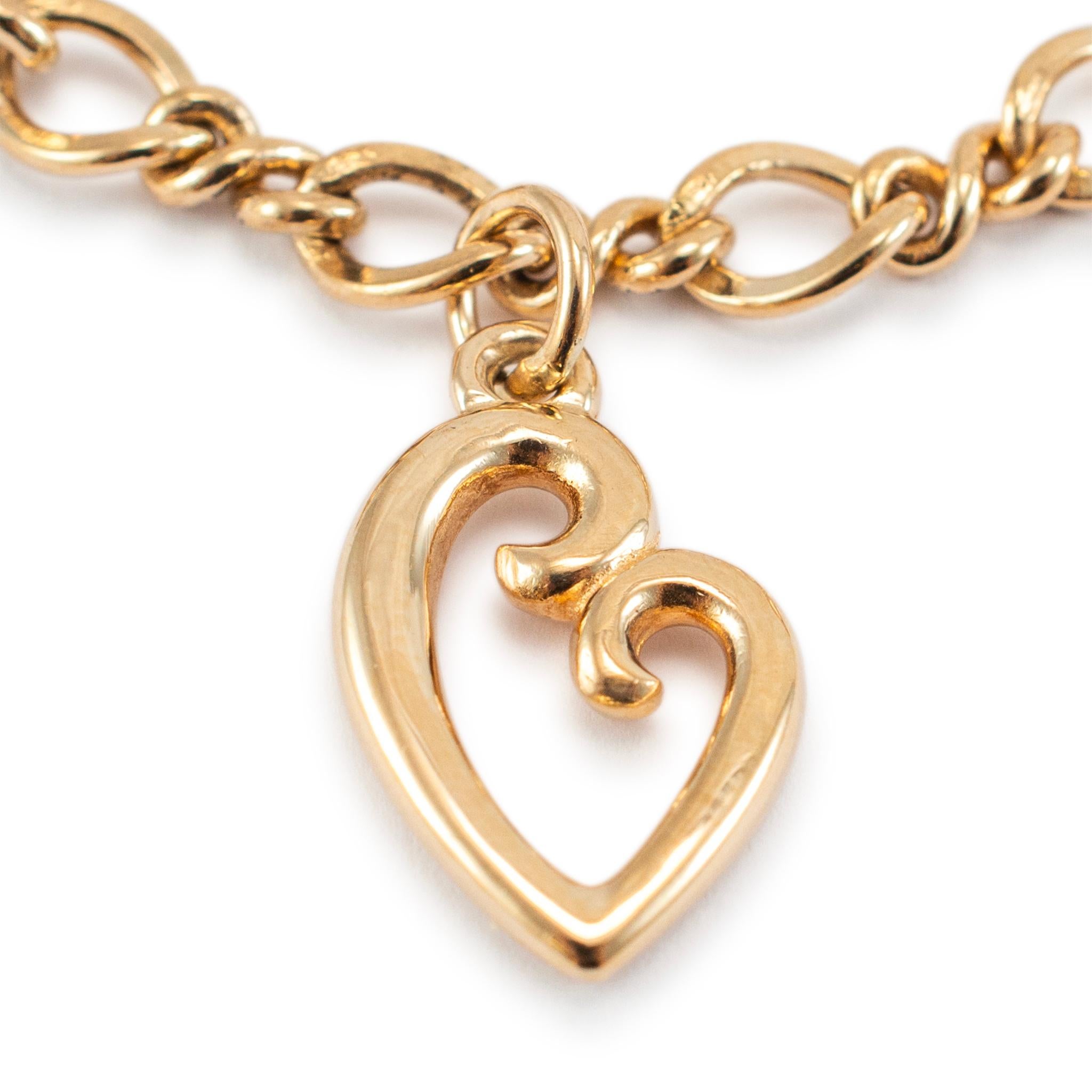 James Avery 14K Gelbgold Medium Twist Charm-Armband 5
