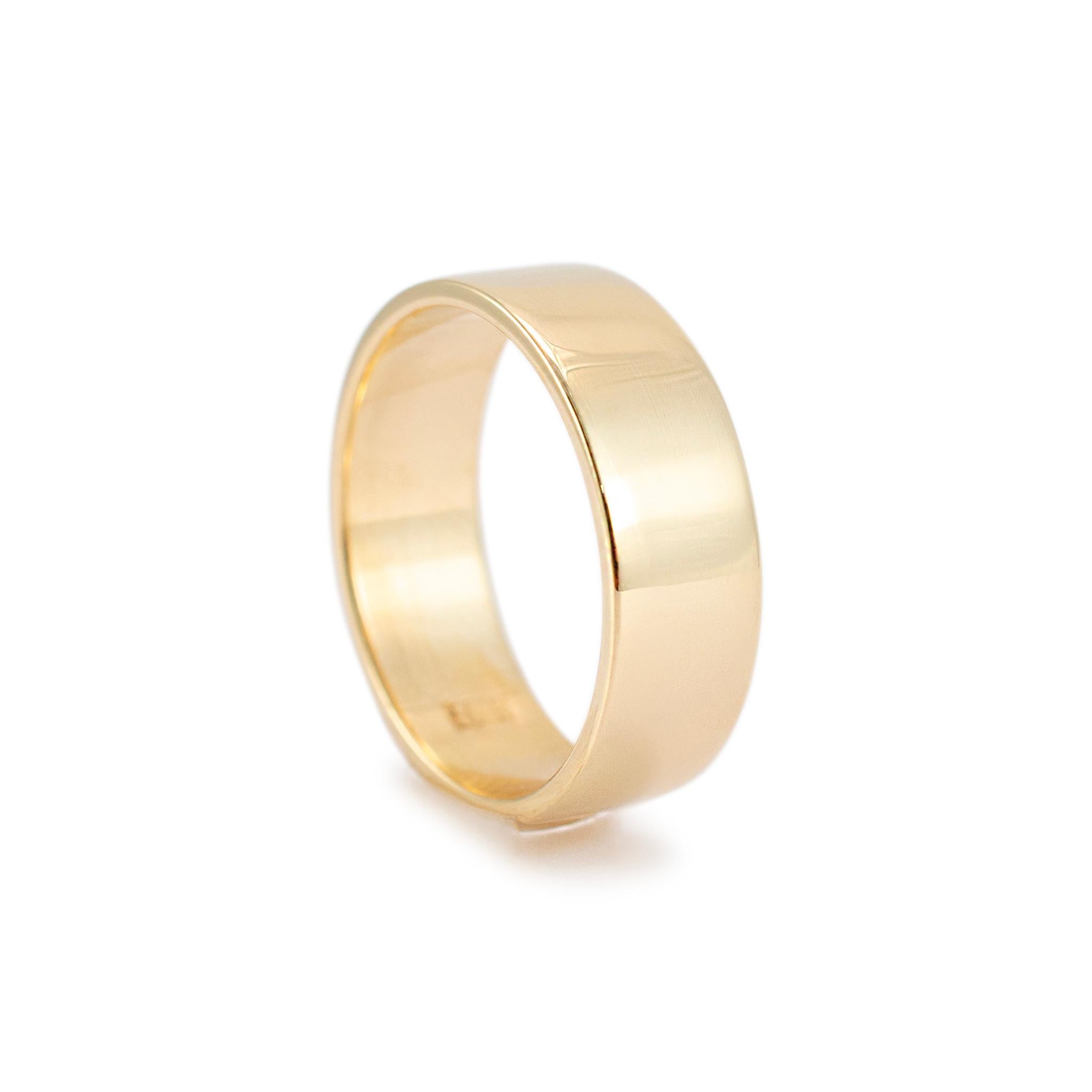 Women's or Men's James Avery 14K Yellow Gold Wedding Band