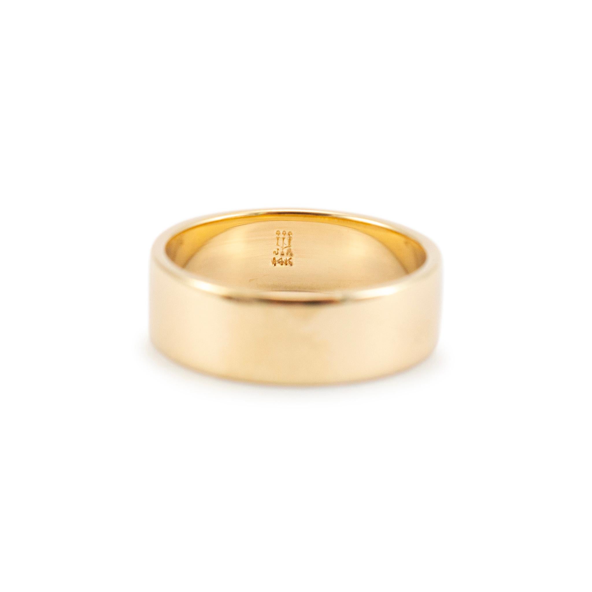 James Avery 14K Yellow Gold Wedding Band 2