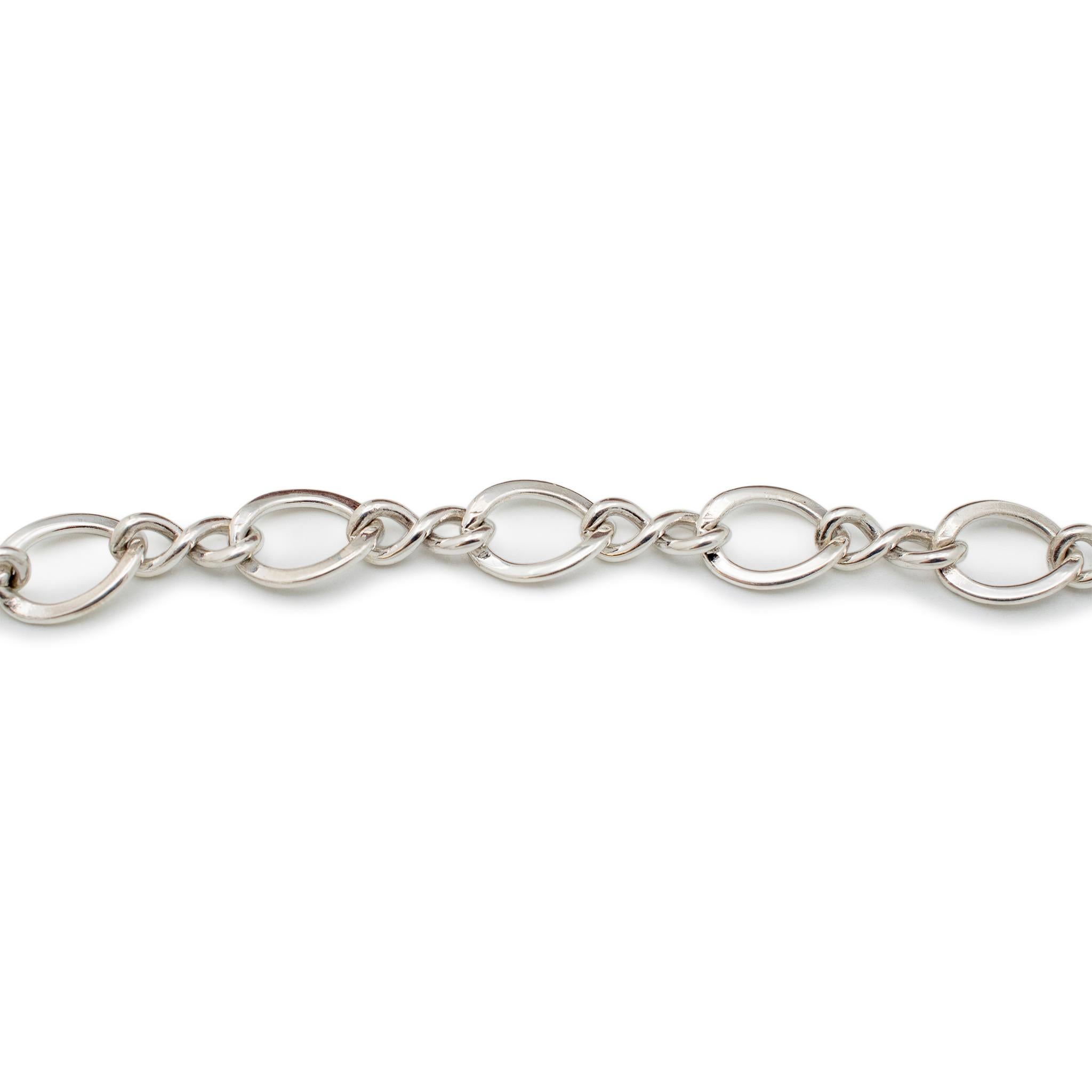 James Avery 925 Sterlingsilber Großes gedrehtes sehr besonderes Mom Charm-Armband Damen