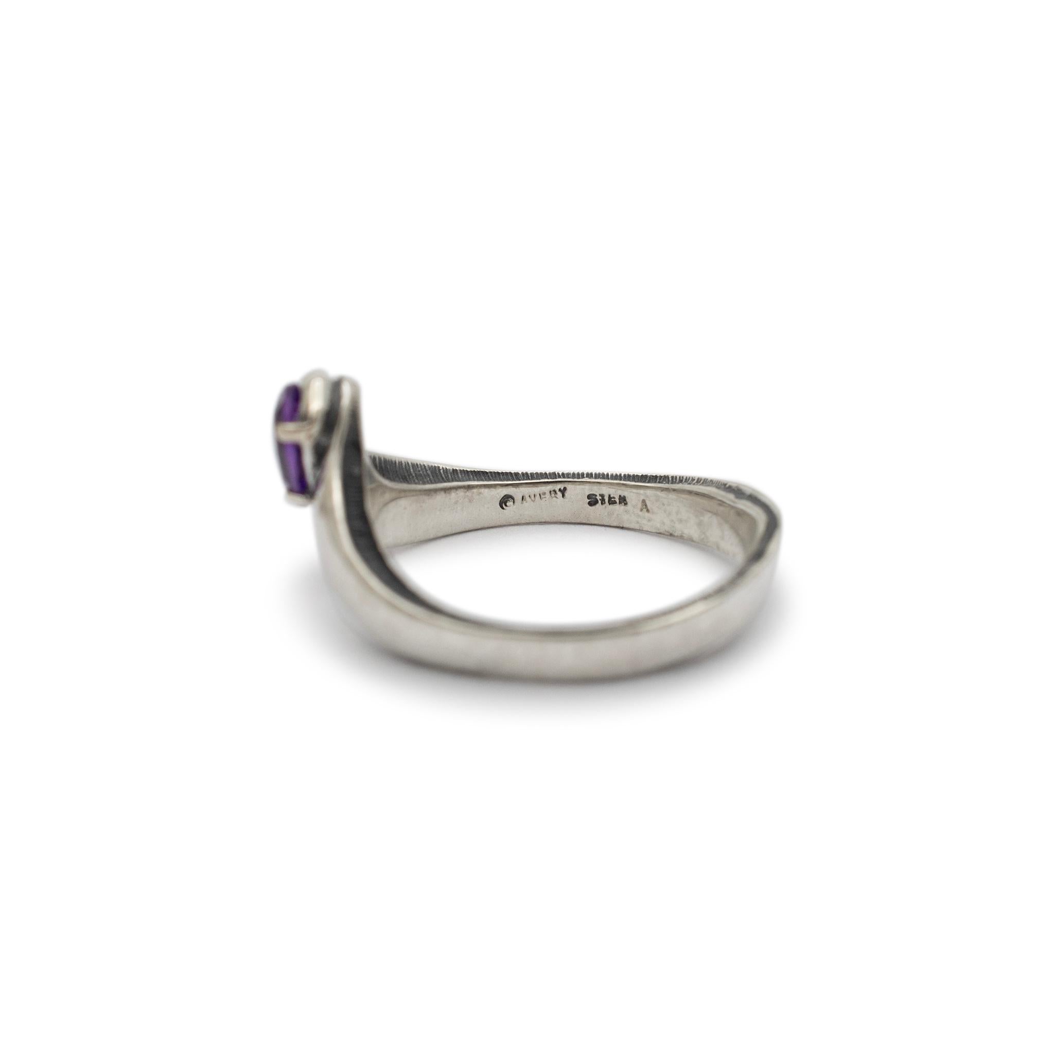 James Avery 925 Sterlingsilber-Cocktailring mit ausgestelltem Apogean Damen