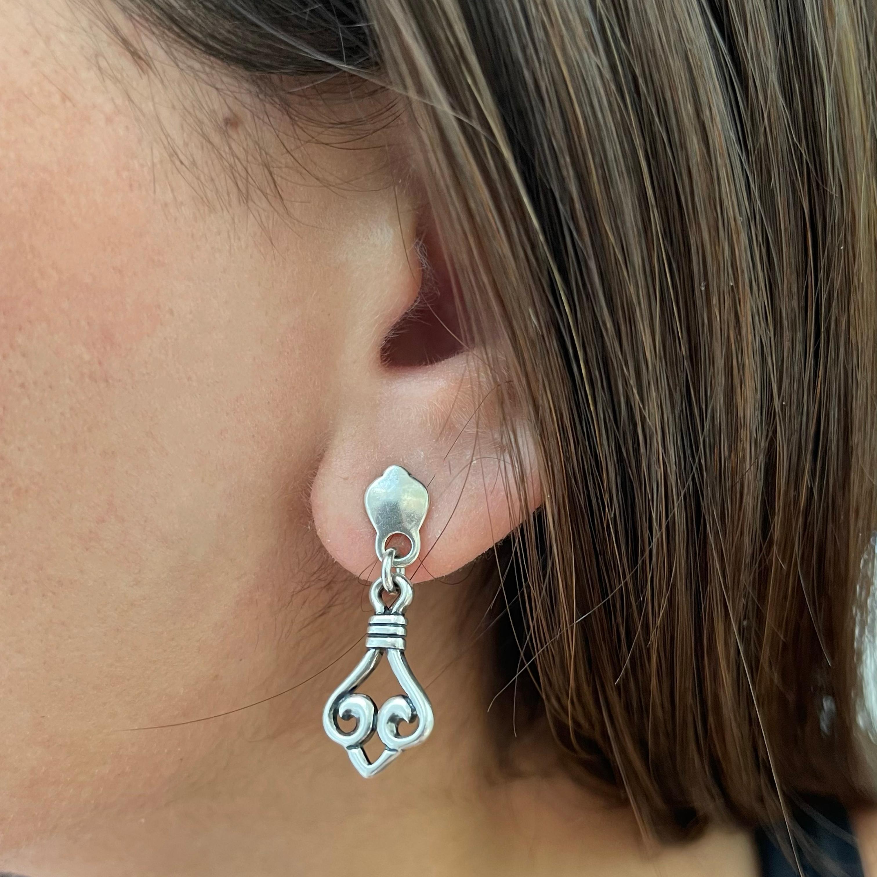 james avery dangle earrings