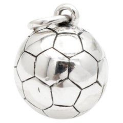 James Avery 925 Sterlingsilber Soccer Ball Charme / Anhänger