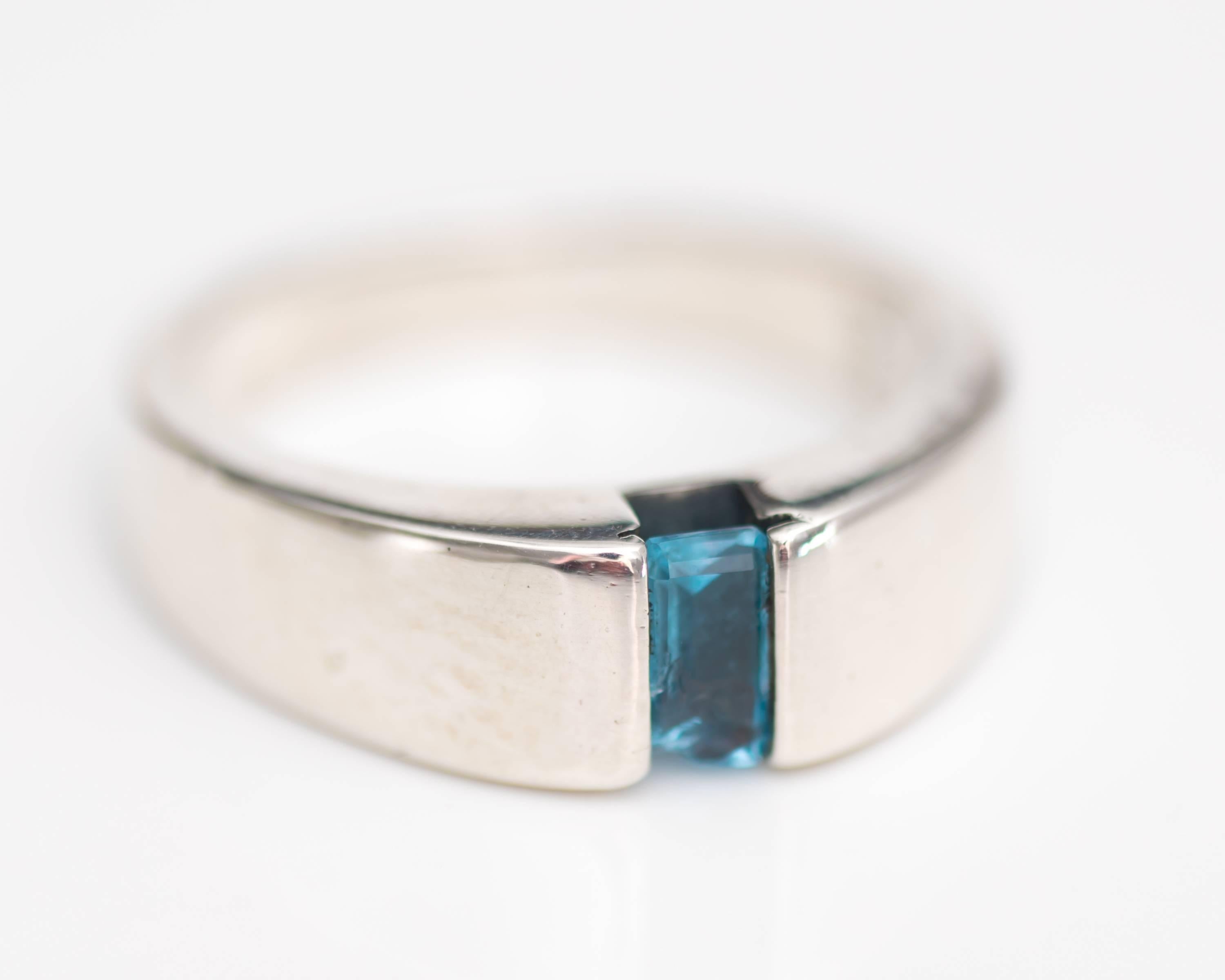 james avery blue stone ring