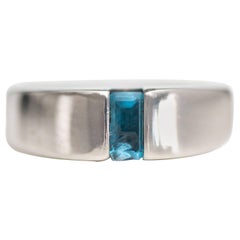 James Avery Blue Topaz Meridian Sterling Silver Ring