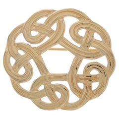 James Avery Celtic Love Knot Brooch - Yellow Gold 14k Pin