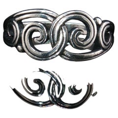 Bague « Celtic Swirl » de James Avery, argent sterling 925, anneau ajouré, taille 8,5, modèle discontinué