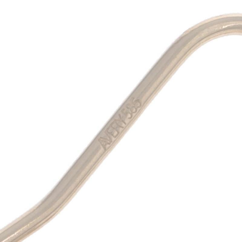 James Avery Boucles d'oreilles pendantes en or jaune 14k en forme de goutte d'eau à la retraite en vente 1