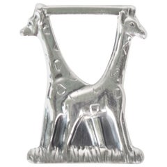 James Avery Giraffe Charm, Sterling Silver