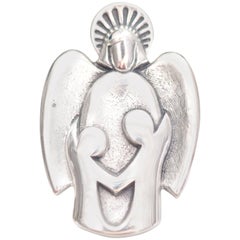 James Avery Guardian Angel Sterling Silver Pin