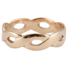 James Avery Damen 14K Gelbgold gedrehter Bandring