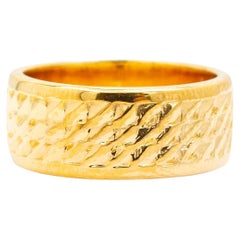 Anneau de mariage pour homme en or jaune 14K James Avery