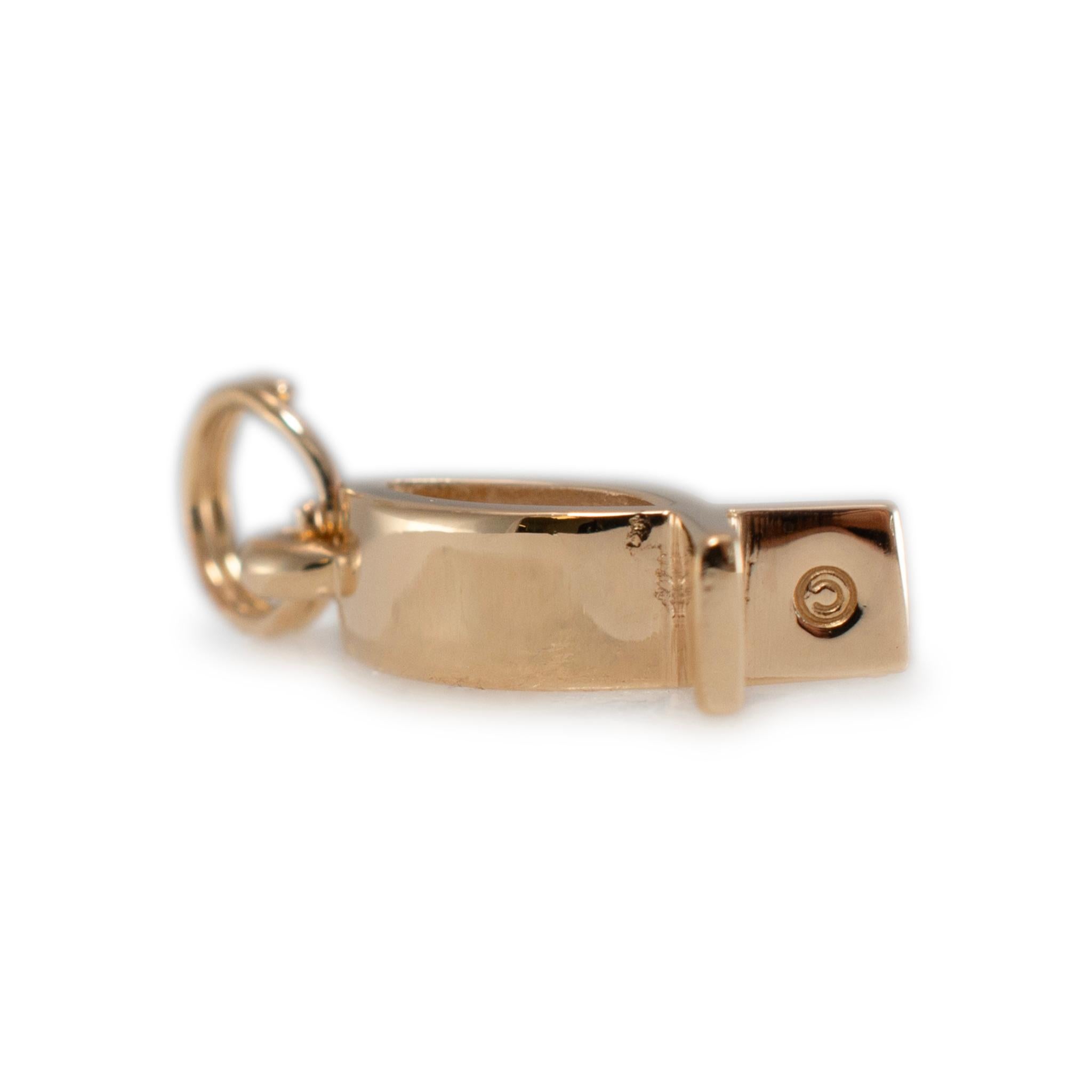 James Avery Ciondolo a forma di pesce ittico in oro giallo 14K in pensione In condizioni ottime in vendita a Houston, TX