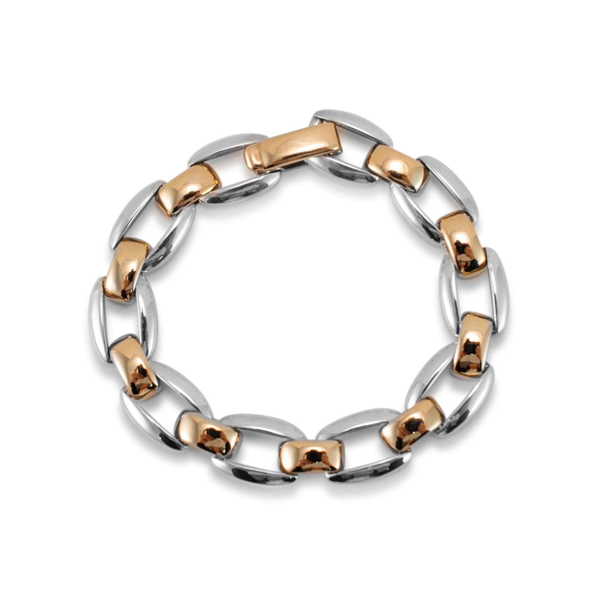 James Avery Vertired 925 Sterlingsilber 14K Gelbgold Enduring Bond-Armband Damen im Angebot