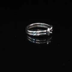 James Avery Retired 925 Sterling Silver Knot Ring Size 6.75 Authentic