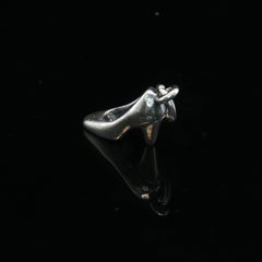 James Avery Retired High Heel Shoe Pendant Charm Sterling Silver 925
