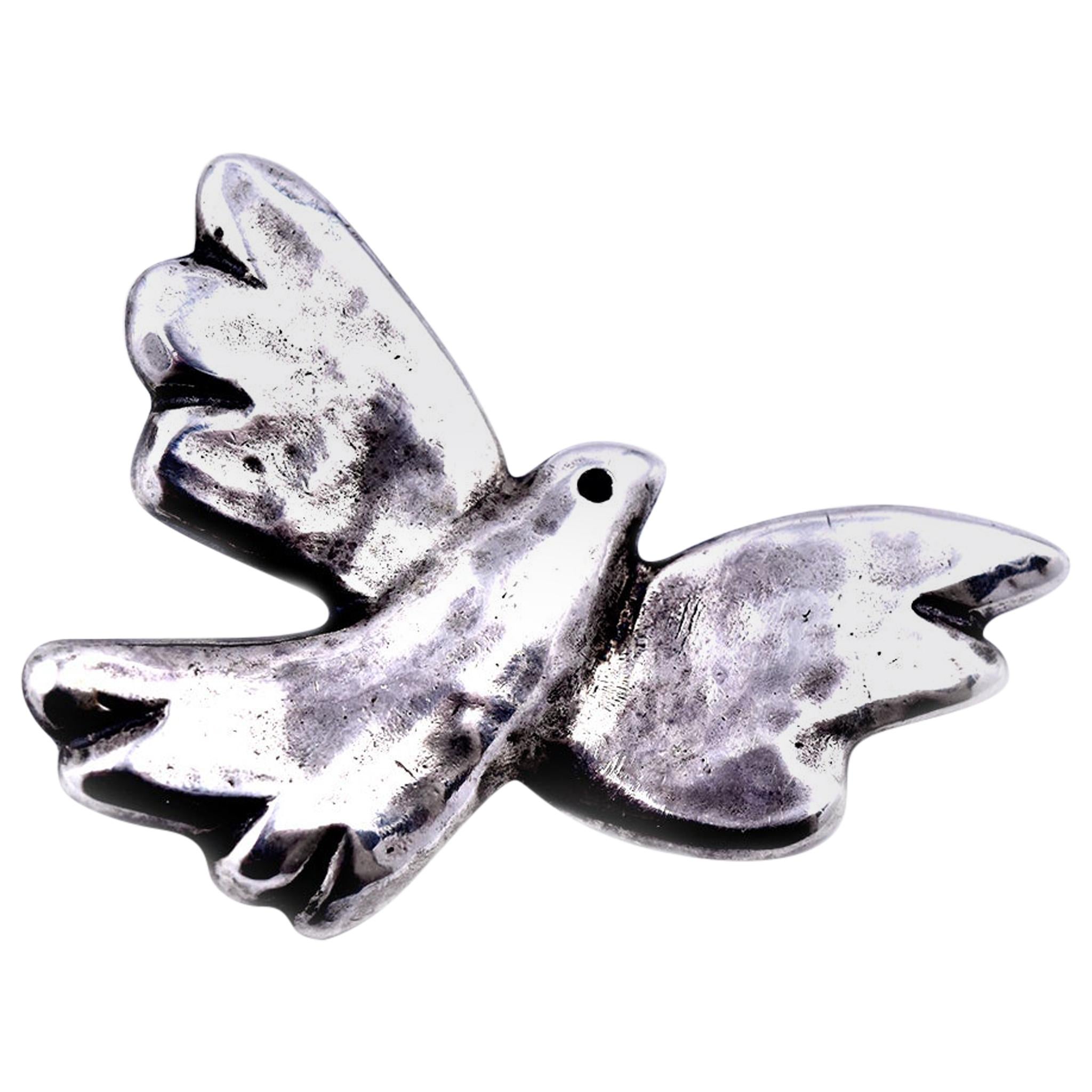 James Avery Épingle oiseau en argent sterling