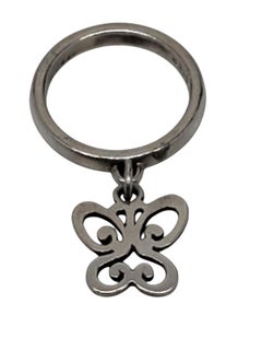 James Avery Sterling Silver Butterfly Dangle Ring Size 2.75 #20818