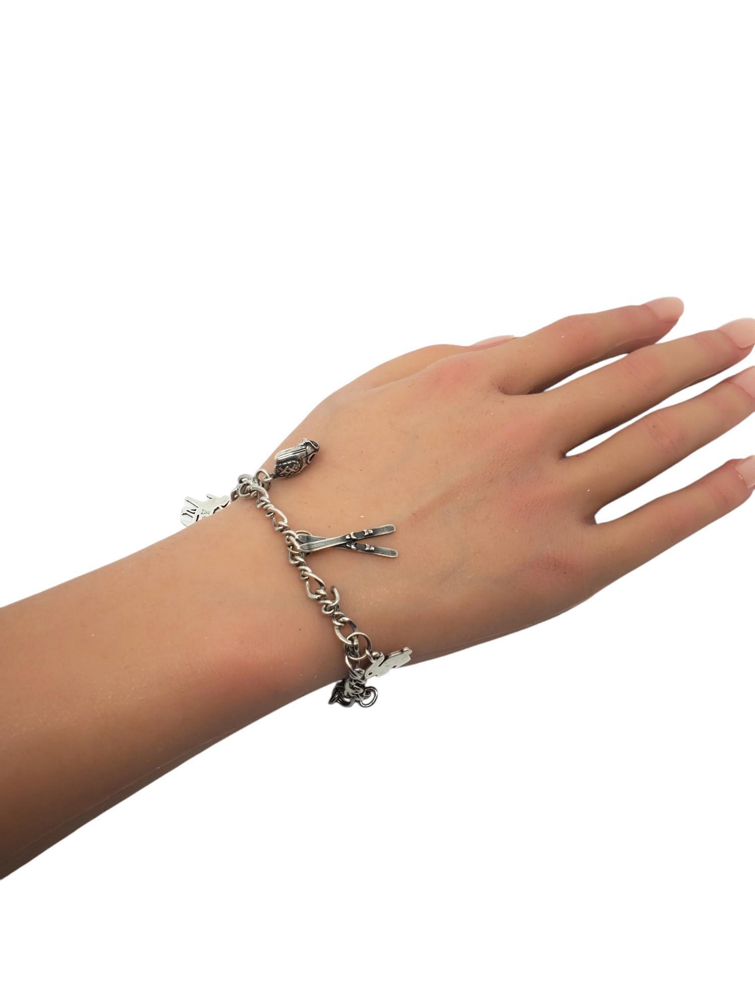 James Avery Sterling Silver Charm Bracelet #20716 6