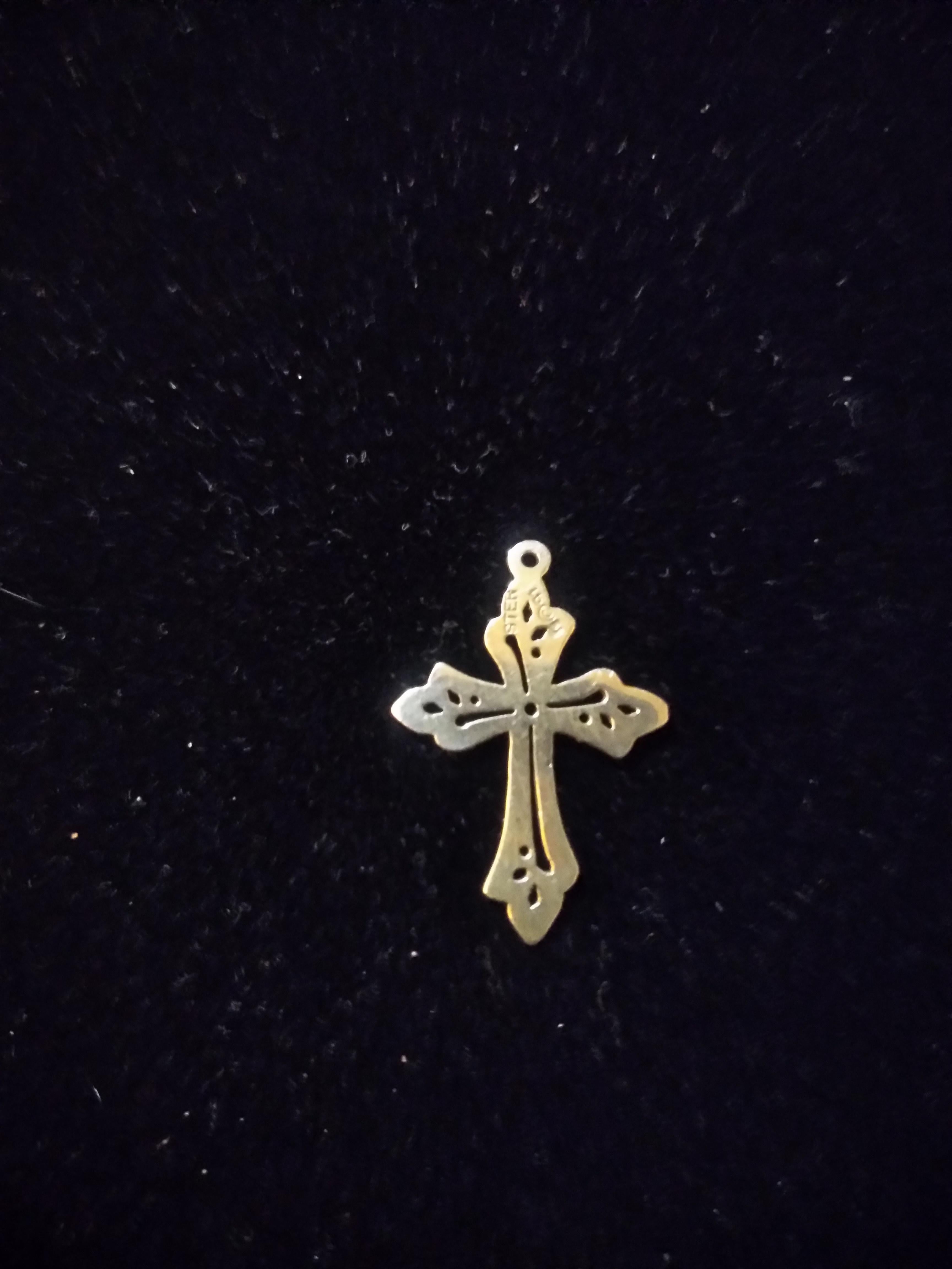 American James Avery Sterling Silver Cross Pendant