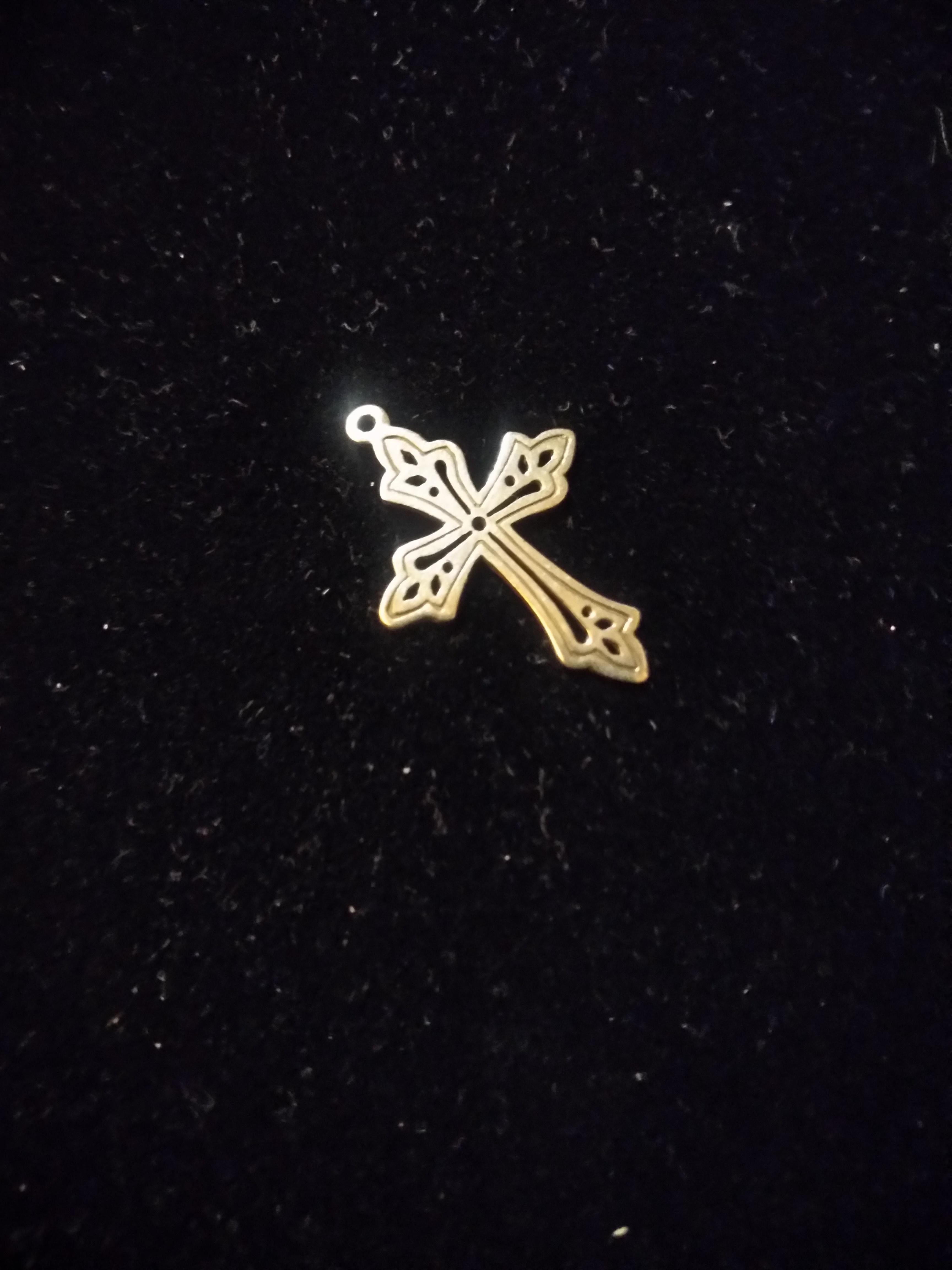 20th Century James Avery Sterling Silver Cross Pendant