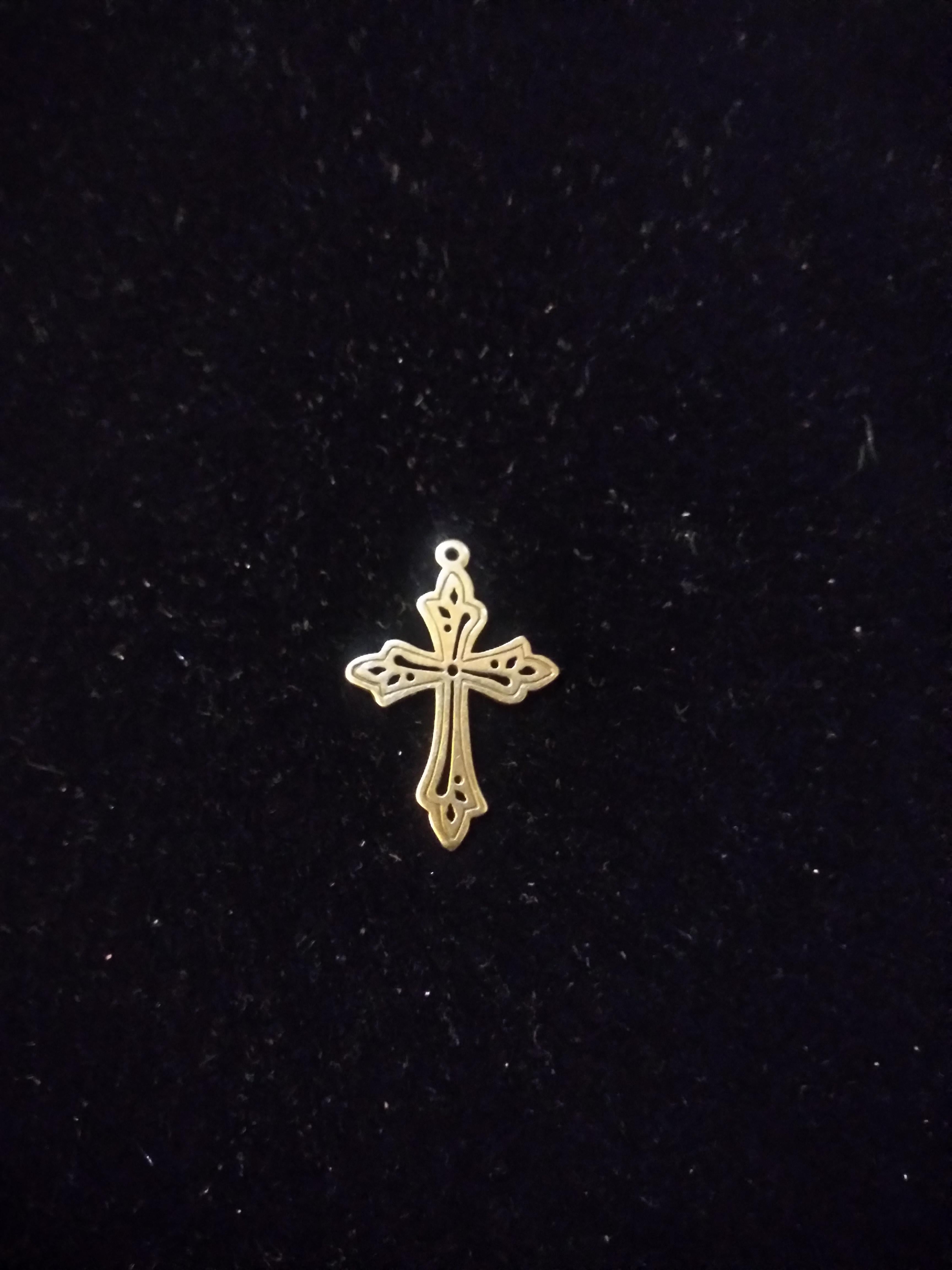 James Avery Sterling Silver Cross Pendant 1