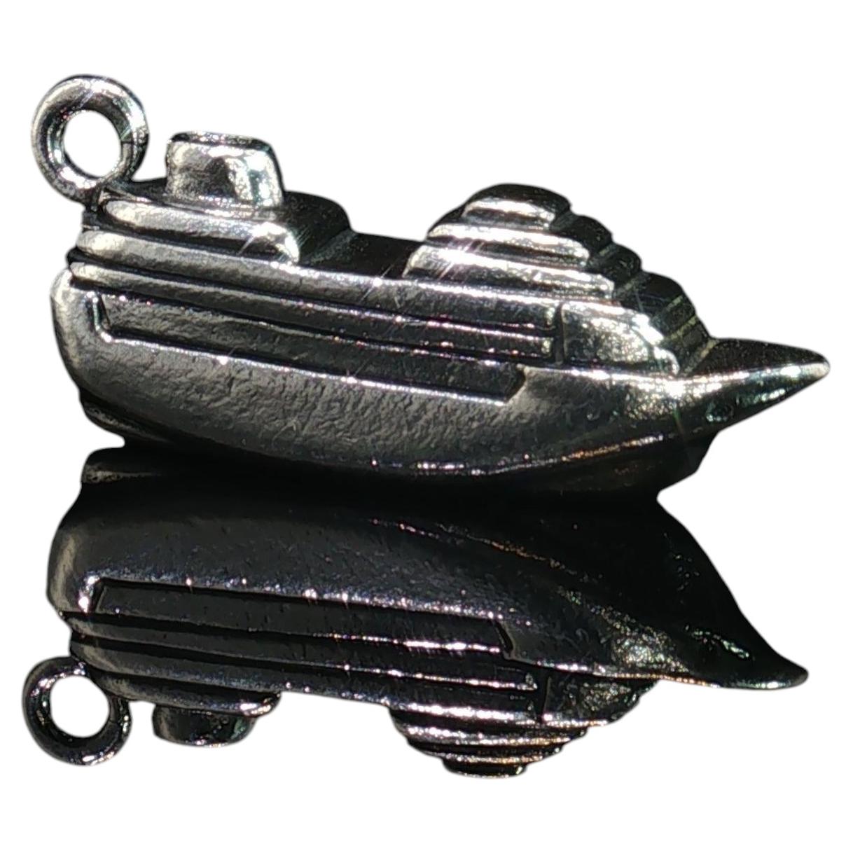 James Avery Sterling Silver Cruise Ship Charm 925 Ferry Boat Pendant Retired