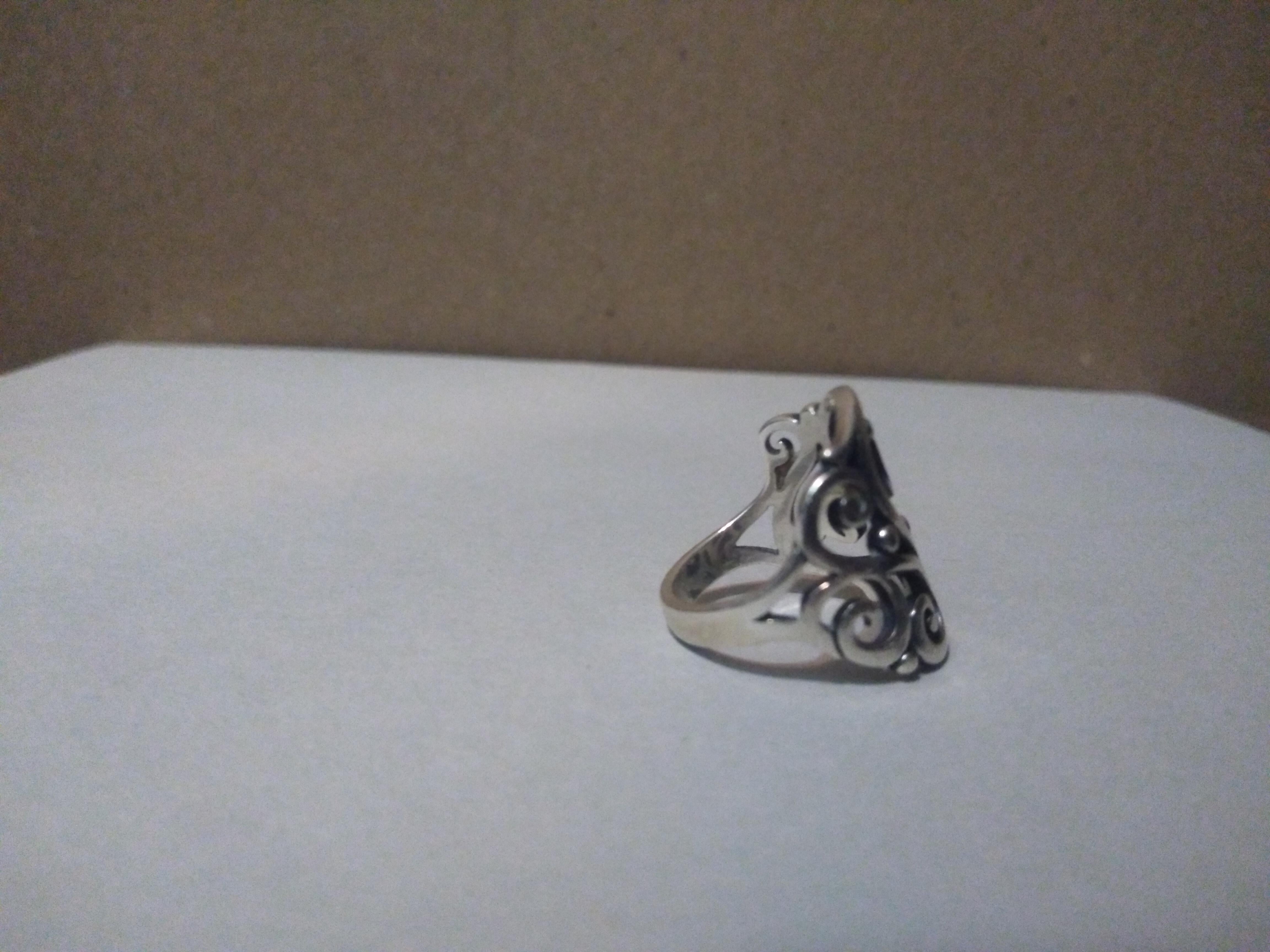 Modern James Avery Sterling Silver Filligree Ring