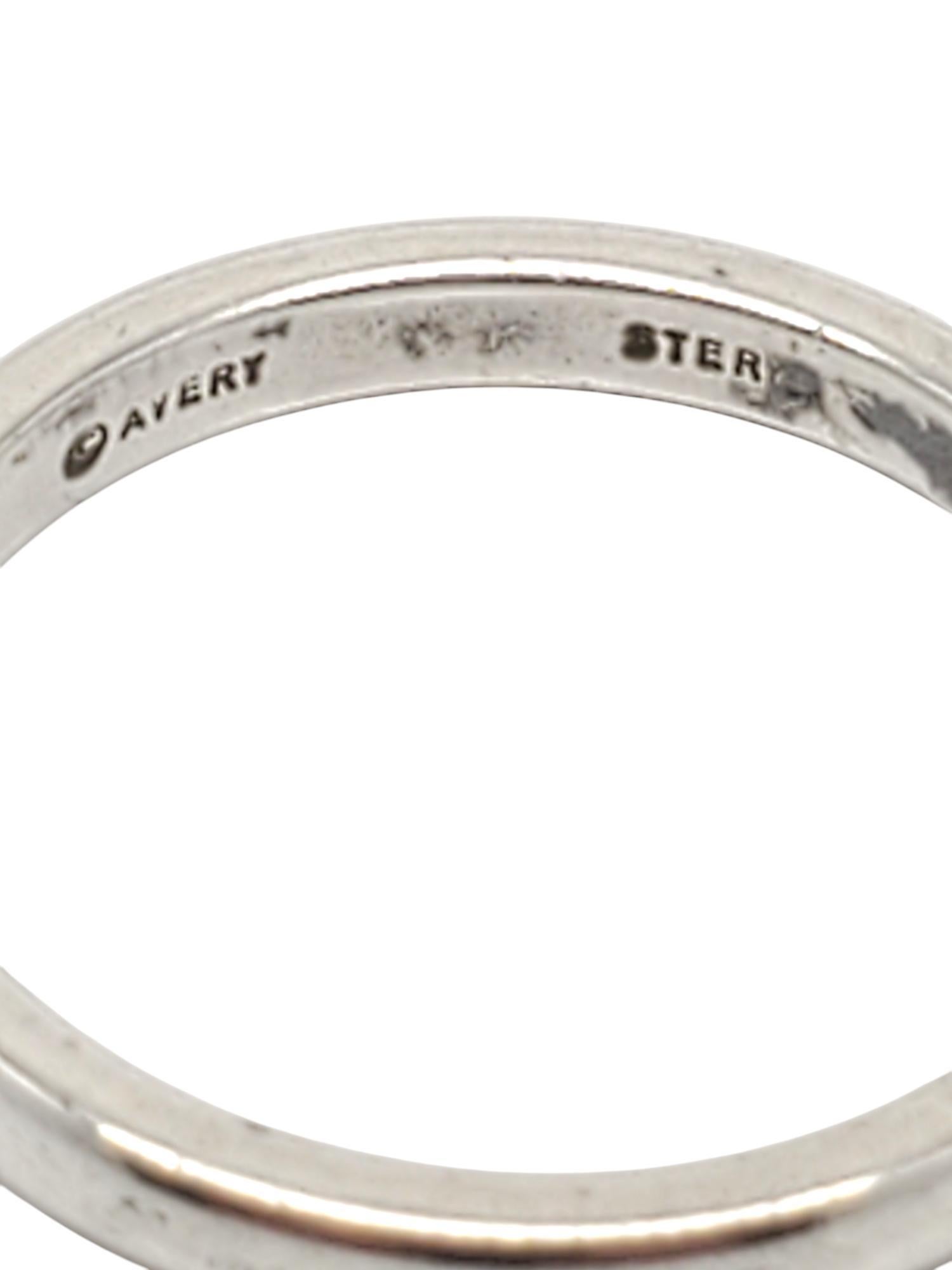 James Avery Sterling Silver Horse Dangle Ring Size 6 #20820 For Sale 1