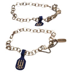 James Avery Sterling Silver Link Bracelets Set Of 2 # 19672