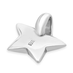 James Avery Sterling Silver Puffed Star Pendant