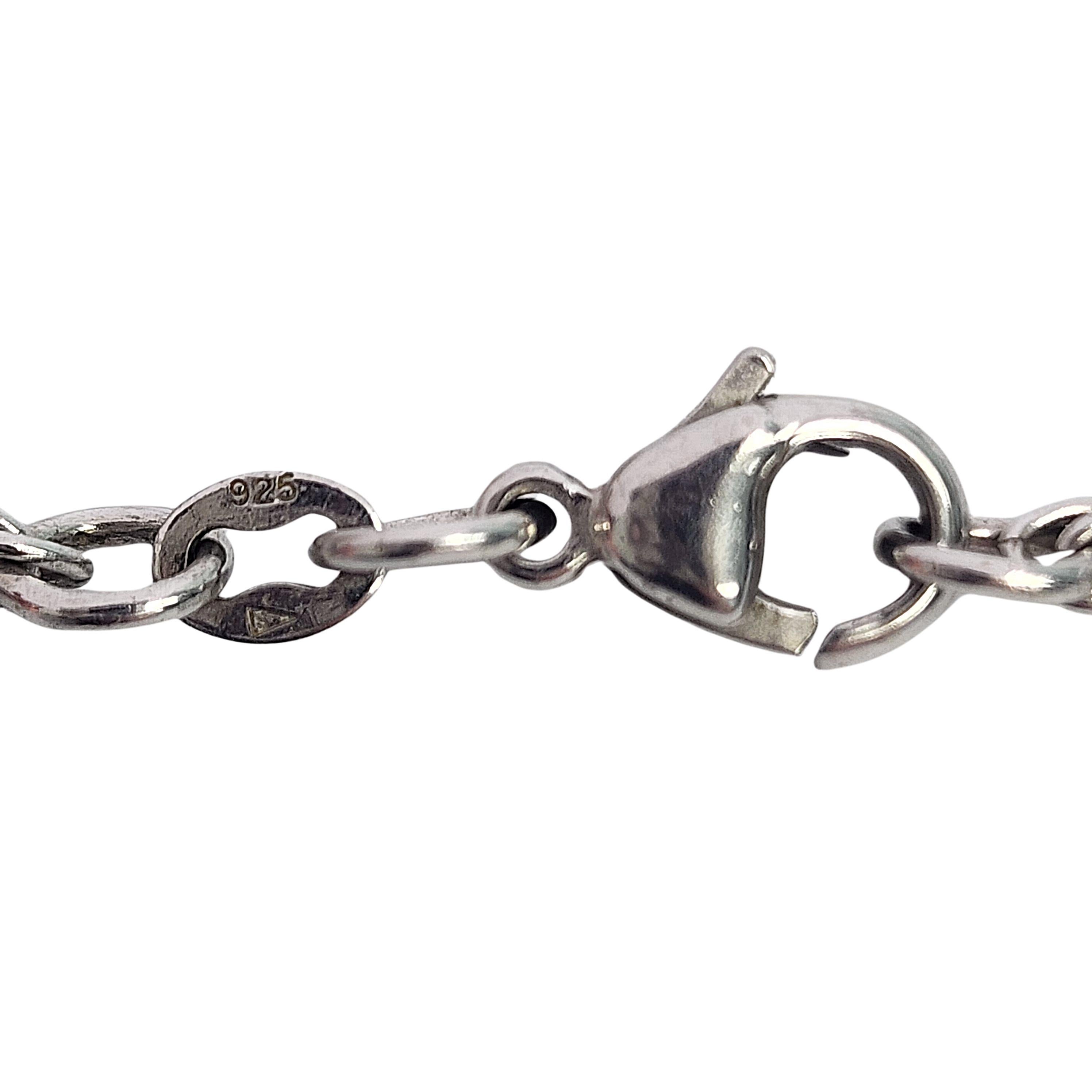 James Avery Sterling Silver Twist Chain Necklace #16610 In Good Condition For Sale In Washington Depot, CT