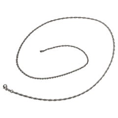 Collar de cadena retorcida de plata de ley James Avery #16610