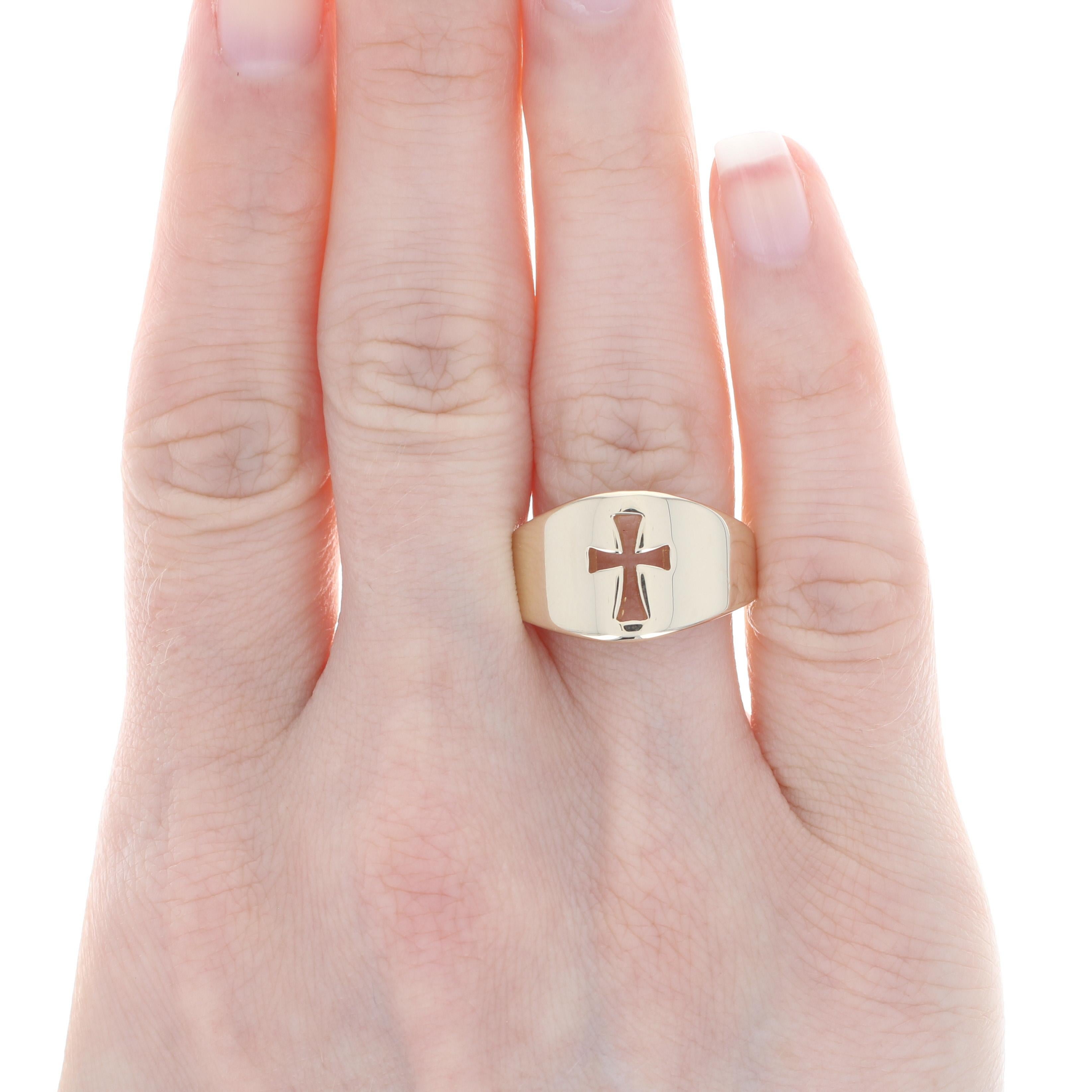 James Avery | Jewelry | James Avery Retired Sterling Twisted Wire Cross Ring  Size 55 | Poshmark
