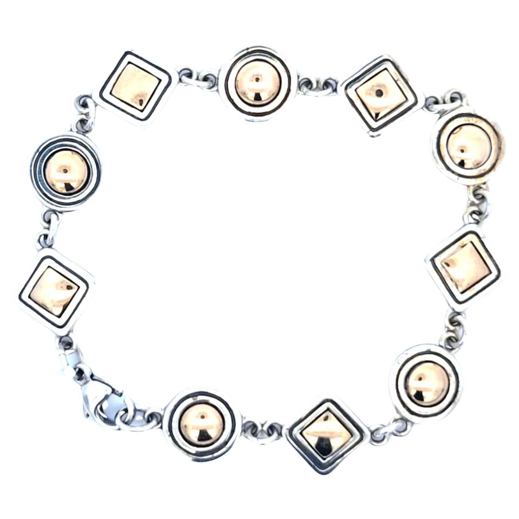 James Avery Yellow Gold Sterling Silver Bracelet