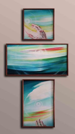 Polyptych - Acrylic Painting by James B. Paget - 1975