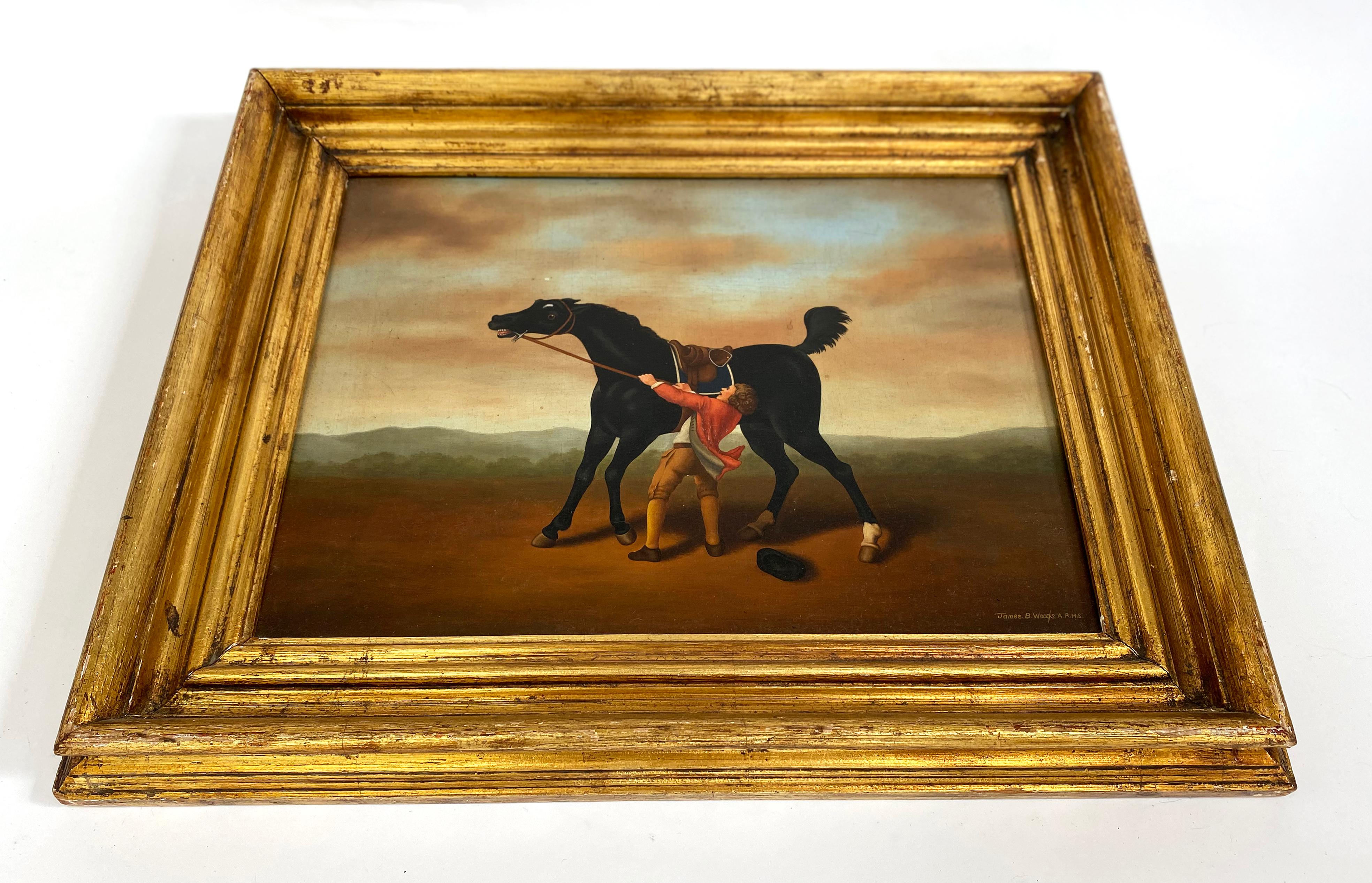James B. Woods English Horse Painting In Good Condition In New York, NY