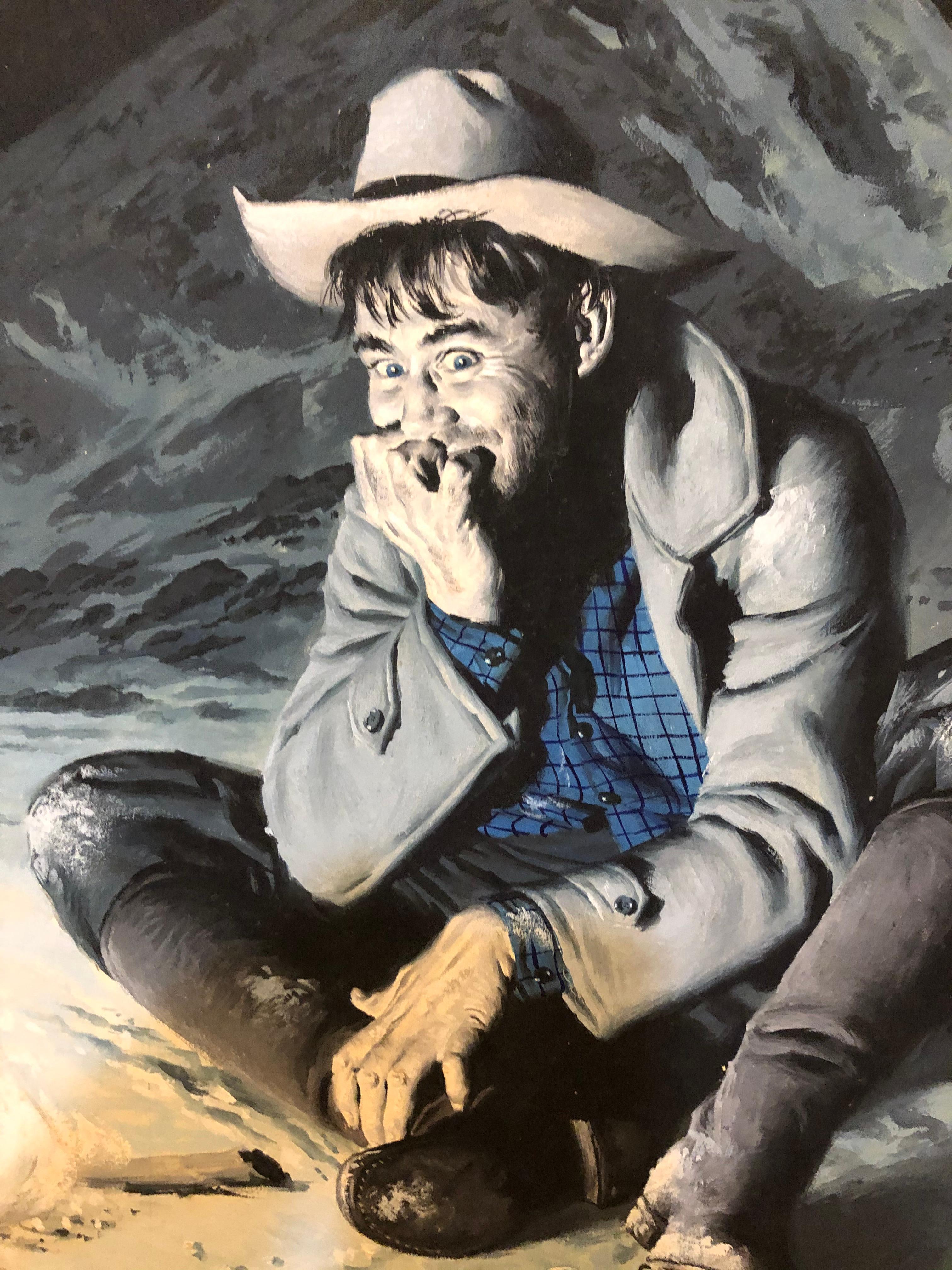 James A. Elliott Bama Öl auf Karton 